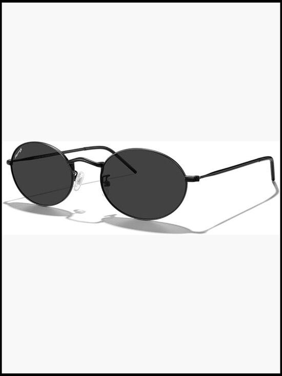 Retro Oval Polarized Sunglasses Trendy Classic Shades UV400 Protection